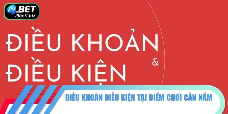 Điều Khoản Điều Kiện 2 Điều khoản điều kiện tại điểm chơi cần nắm